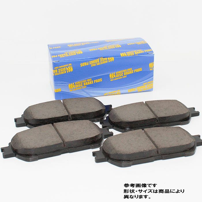 エムケーカシヤマ フロントブレーキパッド D6115-02 キャンター 用ブレーキパッド