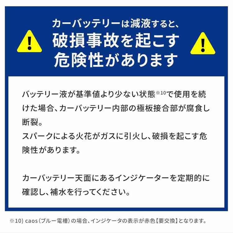 パナソニック caos(カオス) 充電制御車・標準車用バッテリー N
